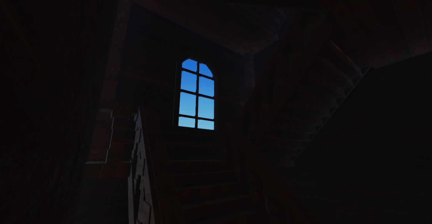 A wooden stairway created by Domus.