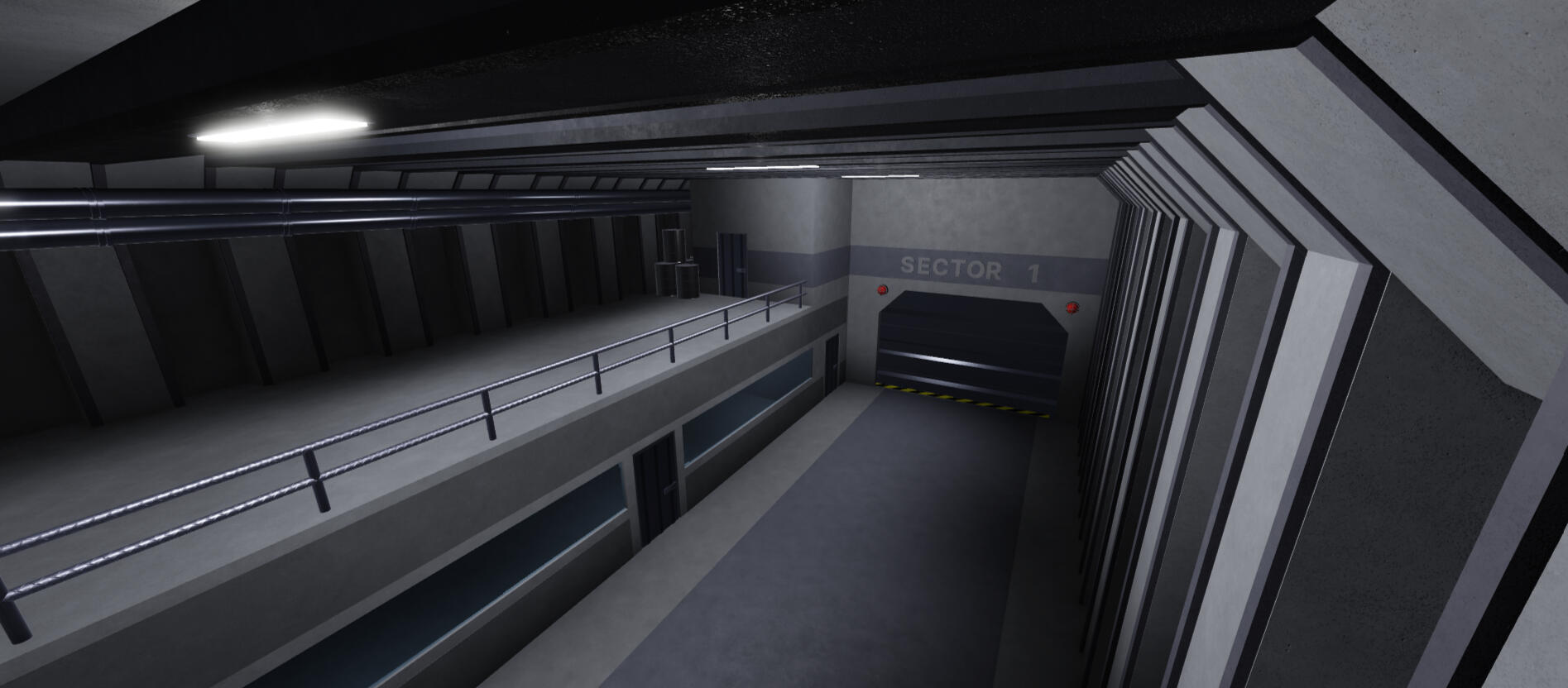 An Hallway that gives off some Liminal Spaces Vibes