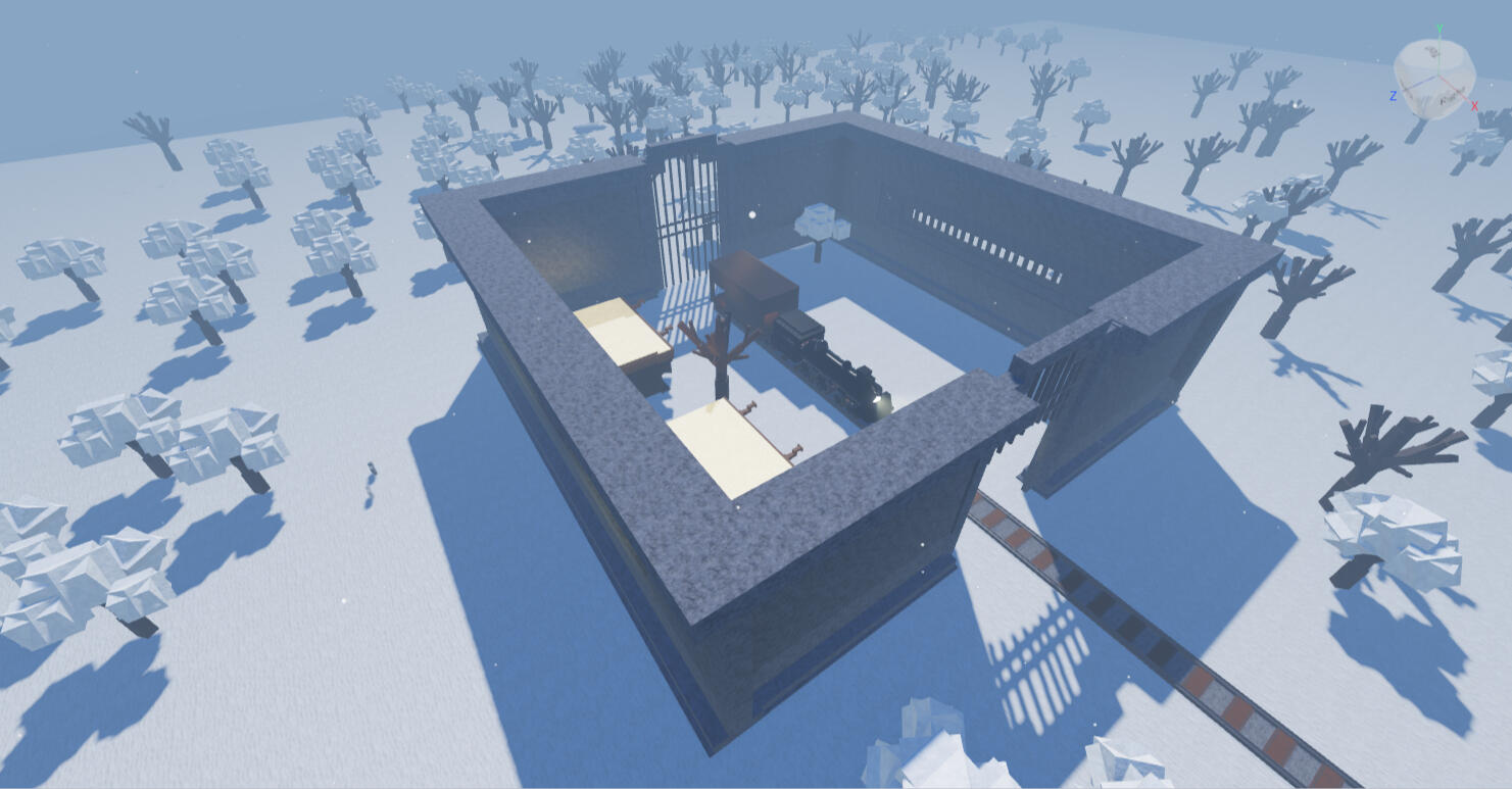 Dead rails styled map